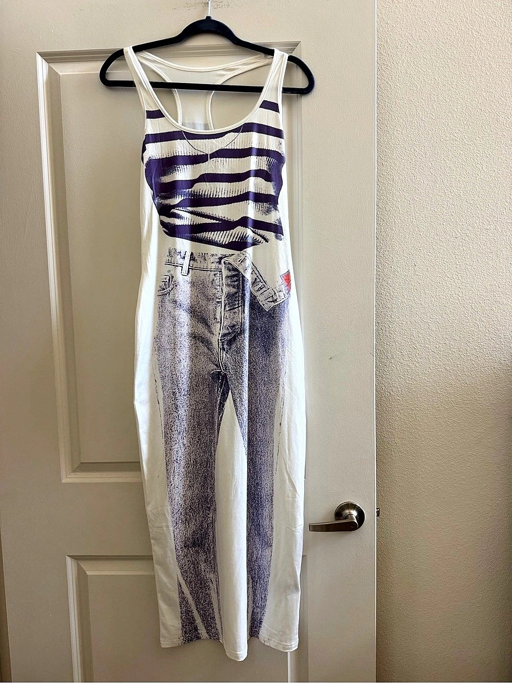 SHEIN Abstract Maxi Dress